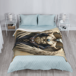 Couverture en flanelle verticale de 280 g (avec motif), un excellent choix pour le confort