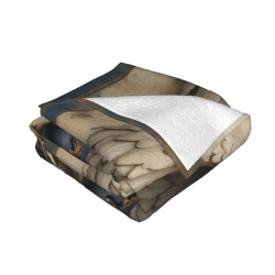 Couette Polaire 280g (Style Horizontal) avec Motif Mystérieux