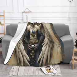 Couette Polaire 280g (Style Horizontal) avec Motif Mystérieux