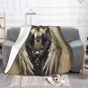 280g Flannel Fleece Blanket (Horizontal Style) with Mysterious Pattern