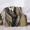 Couette Polaire 280g (Style Horizontal) avec Motif Mystérieux