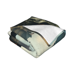 Drap en flanelle doux de 280 g (horizontal) avec impression fantastique - Un excellent choix pour le confort et la chaleur