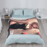 Coperta in Pile da 280g (Stile Verticale) con Esclusiva Stampa a Larghezza Totale Stampa Monolaterale