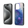 Чехол для iPhone 15/Pro/Max с фантазийным цветочным узором - okomall