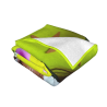 280g Flannel Fleece Blanket (Horizontal Style) with Pattern - Comfortable and Warm Home Good