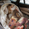 Couette Flanelle Fille Rêveuse - Okomall