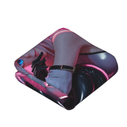 Coperta in velluto di flanella da 280 g (stile verticale) con motivo di anime