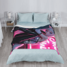 280 - g Flanell - Fleece - Decke (vertikaler Stil) mit Anime - Muster