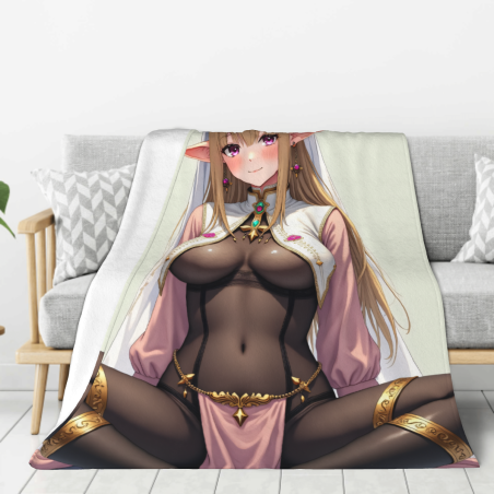 Coperta in flanella polar da 280 g (stile verticale) con motivo squisito