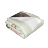 Couverture en flanelle douce de 280 g (avec motif d'elfes)