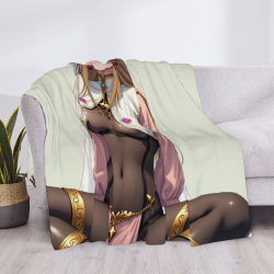 280g 플란넬 퍼지 담요 (엘프 패턴)