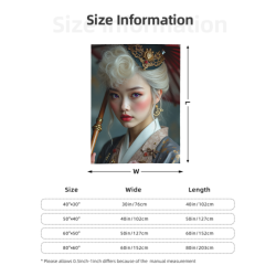 280g竖款法兰绒毛毯：精美印花与舒适体验