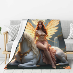 280g 플란넬 극세사 담요 (수직 스타일) 패턴 디자인