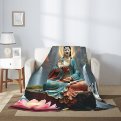 280g Vertical Flannel Blanket (with Exquisite Pattern)