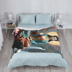 280g Vertical Flannel Blanket (with Exquisite Pattern)