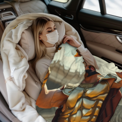 Roman Warrior Flannel Blanket - Okomall