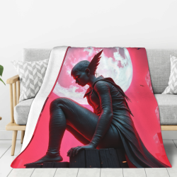 Coperta in Flanella Guardiano dell'Ombra - Okomall