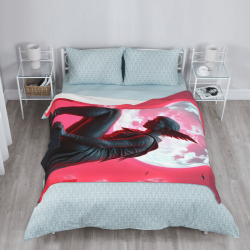 Manta de Flannel Guardián de la Sombra - Okomall