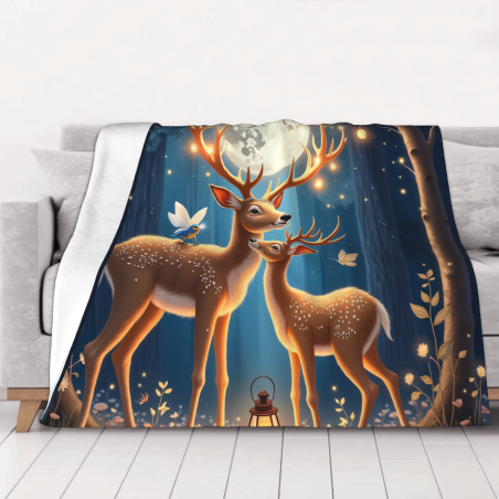 Enchanted Forest Flanelldecke – Okomall