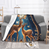 Enchanted Forest Flannel Blanket - Okomall