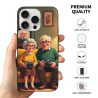 Чехол для iPhone 15/Pro/Max с винтажными старыми фотографиями - okomall