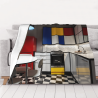 Coperta in flanella da 280g (Orizzontale) con motivo per cucina