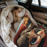 Coperta in Flanella Morbida da 280g (Stile Verticale) con Motivo Splendido
