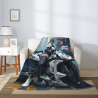 Cyberpunk Mädchen Flanelldecke - Okomall