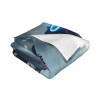 Drap en flanelle doux de 280g - Drap horizontal avec motif d'anime