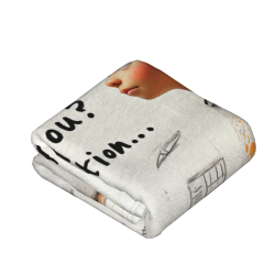 Drap en flanelle imprimé vertical de 280g, chaud, confortable et intéressant