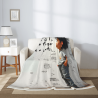 Drap en flanelle imprimé vertical de 280g, chaud, confortable et intéressant