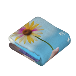 Manta de Flannel Fuzzy de 280g (Estilo Vertical) con Patrón