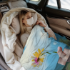 Одеяло из флиса 280 г (вертикальный стиль) с узором