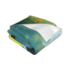 Couverture en Flanelle pour Couple sous la Pluie Romantique - Okomall