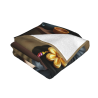 Couverture en flanelle de 280g (Horizontale) Motif de chaleur parent-enfant