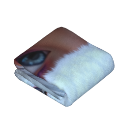 Coperta in flanella da 280g (stile verticale) Motivo di gattino carino