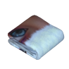 Couverture en flanelle de 280g (style vertical) Motif de chat mignon