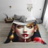 Coperta in flanella della Dea Egizia - Okomall