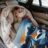 3D Gorilla Flannel Blanket - Okomall