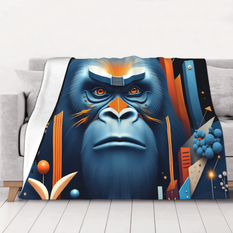 280g Flannel Blanket (Horizontal Style) with Exquisite Printing