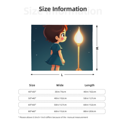 귀여운 패턴이 있는 280g 플란넬 퍼지 담요 (수평 스타일), 편안함을 위한 최고의 선택