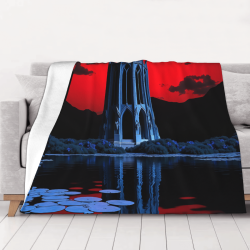 Coperta in flanella polar 280g (Orizzontale) - Motivo fantastico
