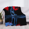 Couverture en flanelle polaire 280g (Horizontale) - Motif fantastique