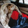 Flanell-Fleece-Decke 280g (horizontal) mit Fantasy-Muster