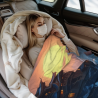 Плед из фланели с пейзажем рассвета гор — Okomall