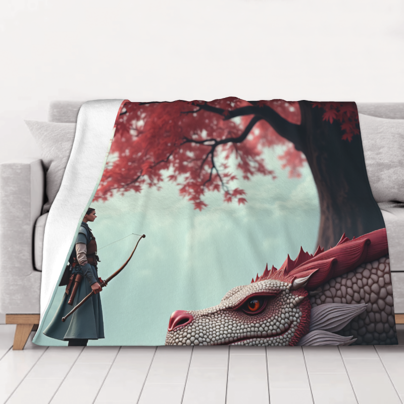 280g Flannel Blanket (Horizontal) - Fantasy Pattern Printing