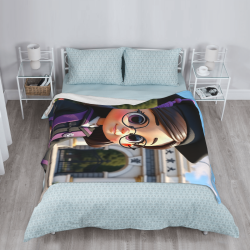 Coperta in Flanella Verticale da 280g (con Motivo) - Articoli per la Casa Confortevoli e Caldi