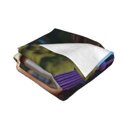 Couverture en Flanelle 280g (avec Motif Universitaire)