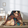 Coperta in Flanella Verticale 280g: Stampa Raffinata e Confort Ottimale