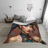 280g Flanell-Fleece-Decke (Horizontal) mit exquisitem chinesischem Design
